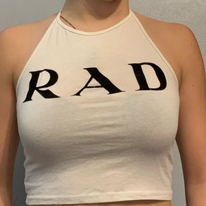 RAD crop top